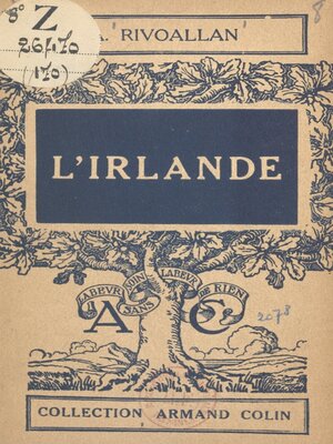 cover image of L'Irlande